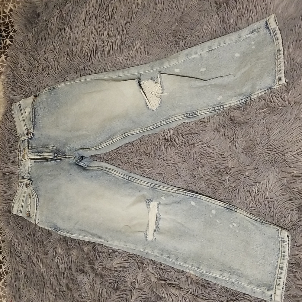 Lucky brand relaxed taper jeans